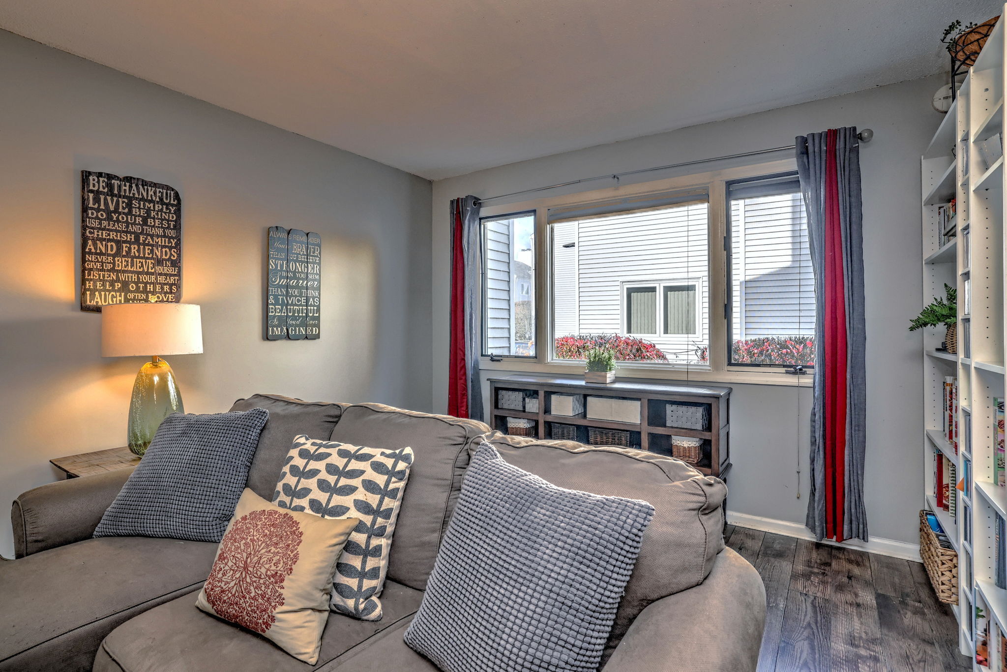 1480 Capitol Avenue, Unit H811 Bridgeport, CT 06604 - Photo 6 of 39 a living room with furniture and a large window