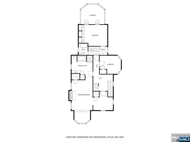 a picture of a person on a wall