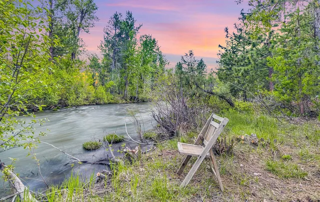 a view of an outdoor space with seating