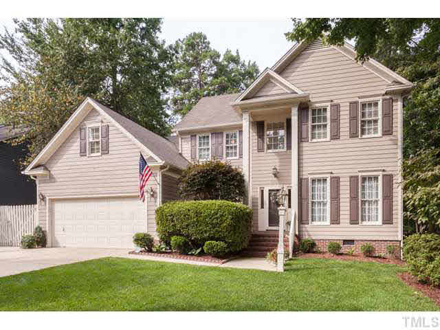 5129 Fairmead Circle Raleigh, NC 27613 - Photo 2 of 25 a front view of a house with a yard