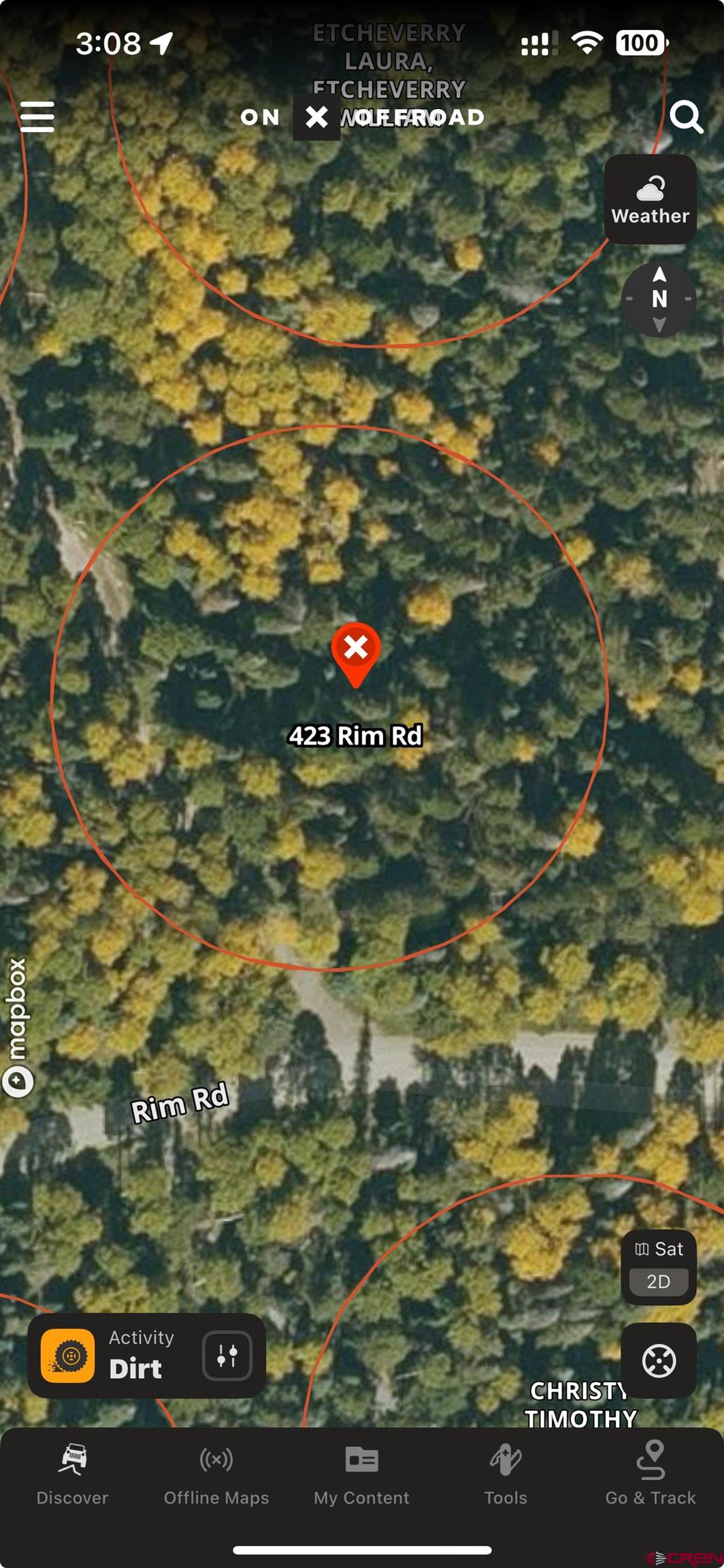 423 Rim Road Cimarron, CO 81220 - Photo 19 of 19 a view of swimming pool from a yard