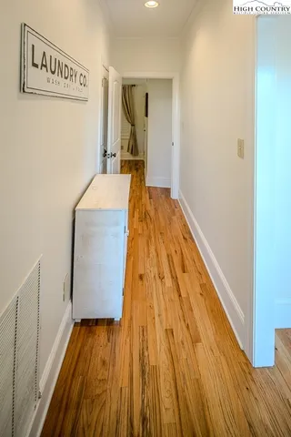 a view of wooden floor