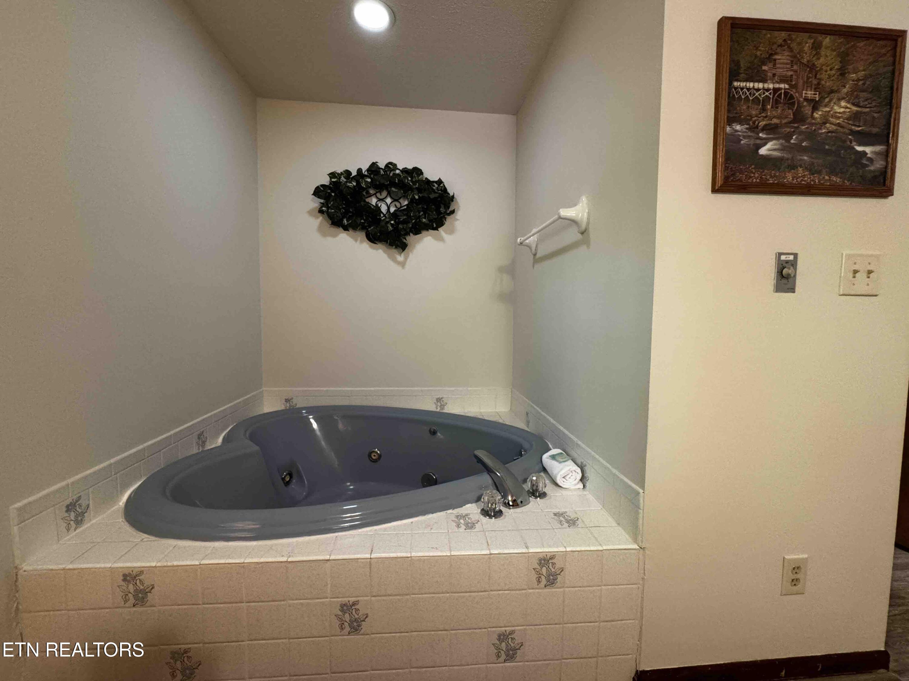 653 Oaks View Court Pigeon Forge, TN 37863 - Photo 26 of 49 Heart Tub3