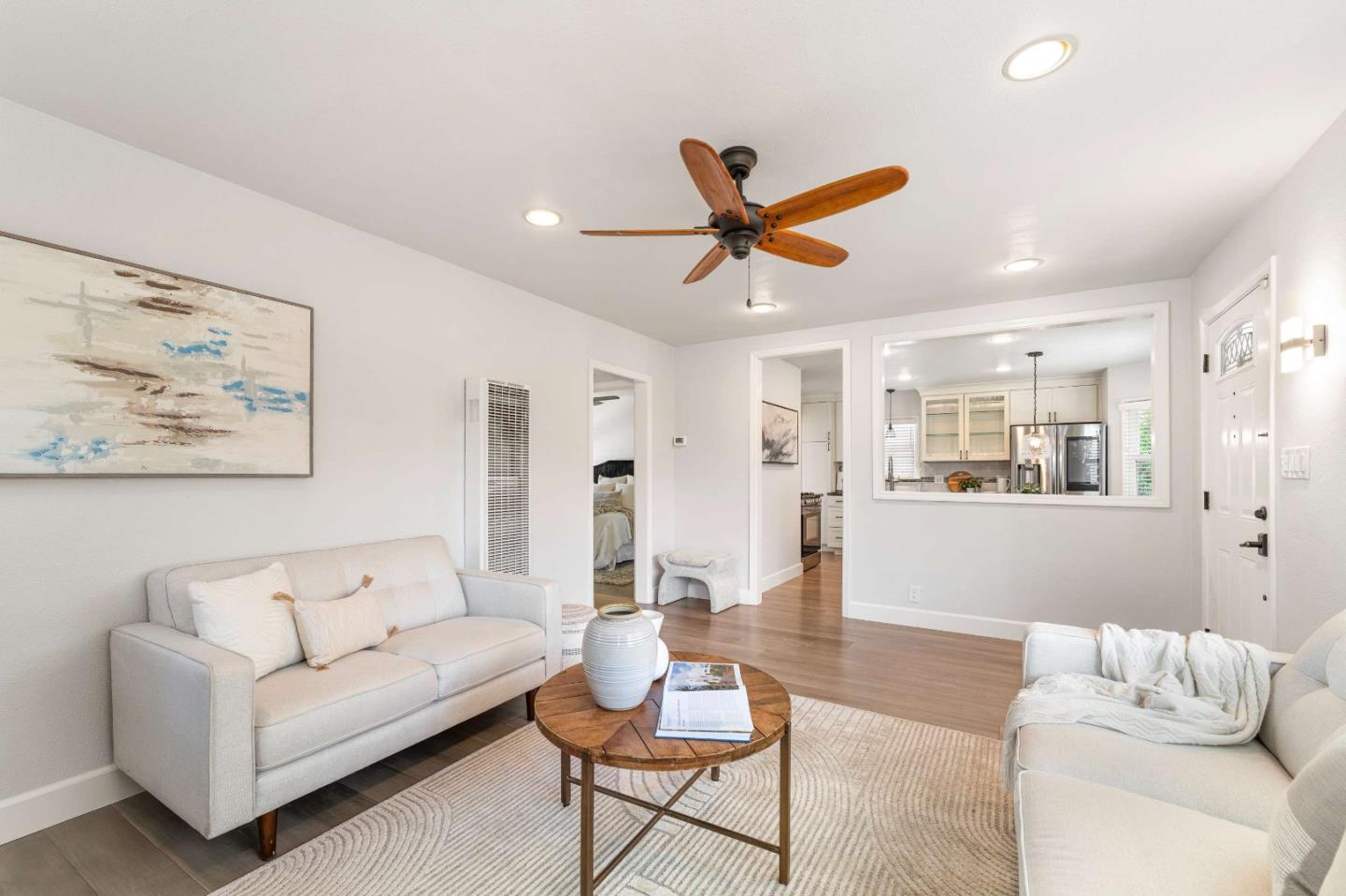 1 Serrano Way Del Rey Oaks, CA 93940 - Photo 20 of 47 a living room with furniture and a view of kitchen