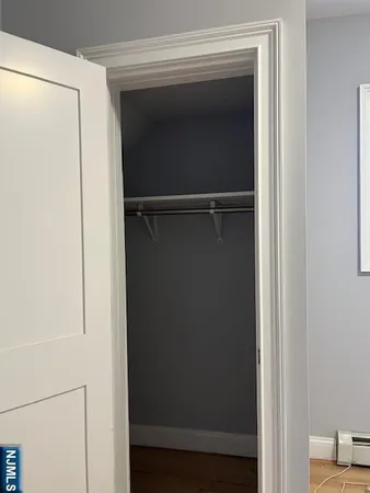 a view of a closet