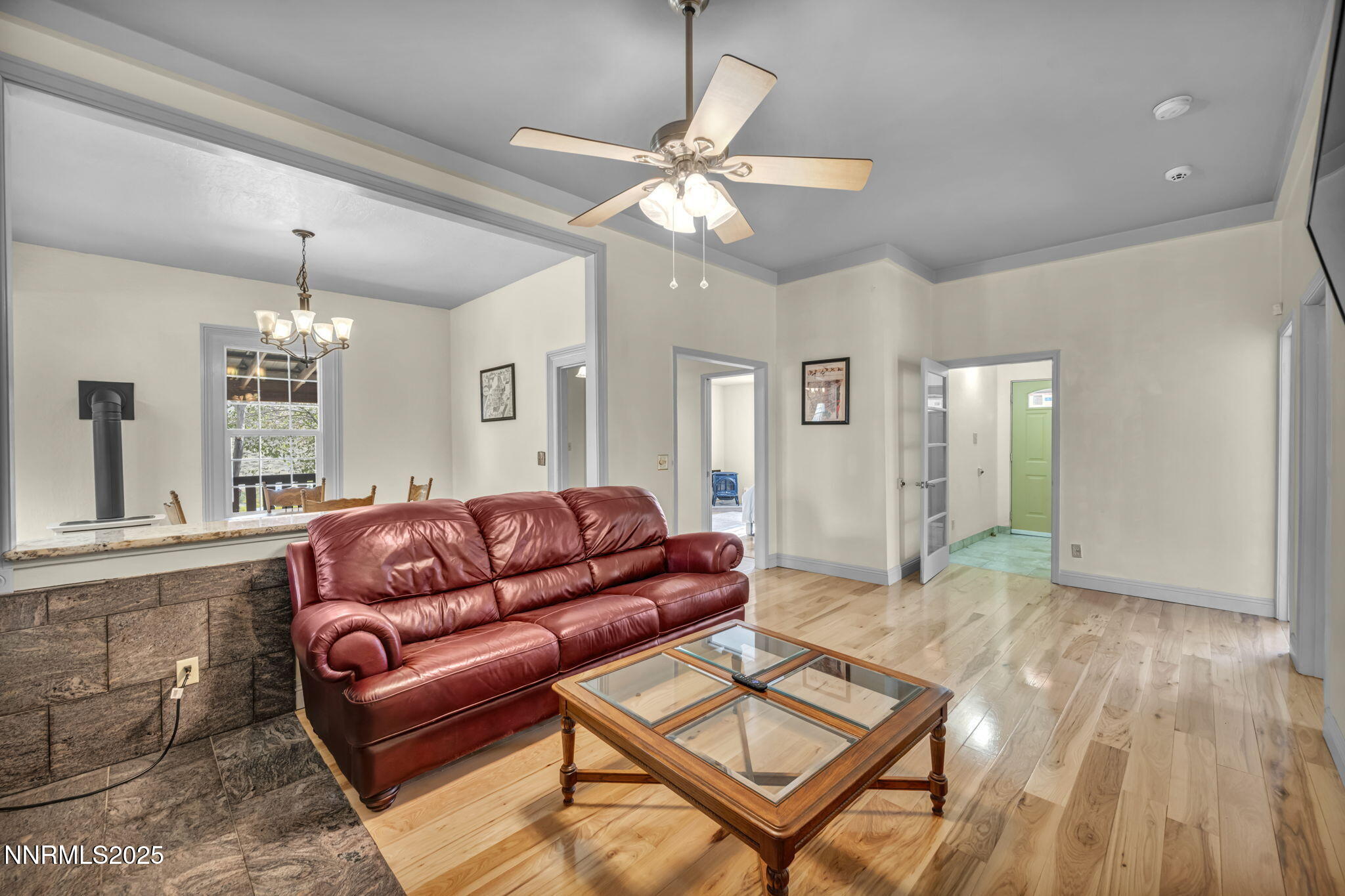 100 Pedlar Road Silver City, NV 89428 - Photo 20 of 65 a living room with furniture and a wooden floor