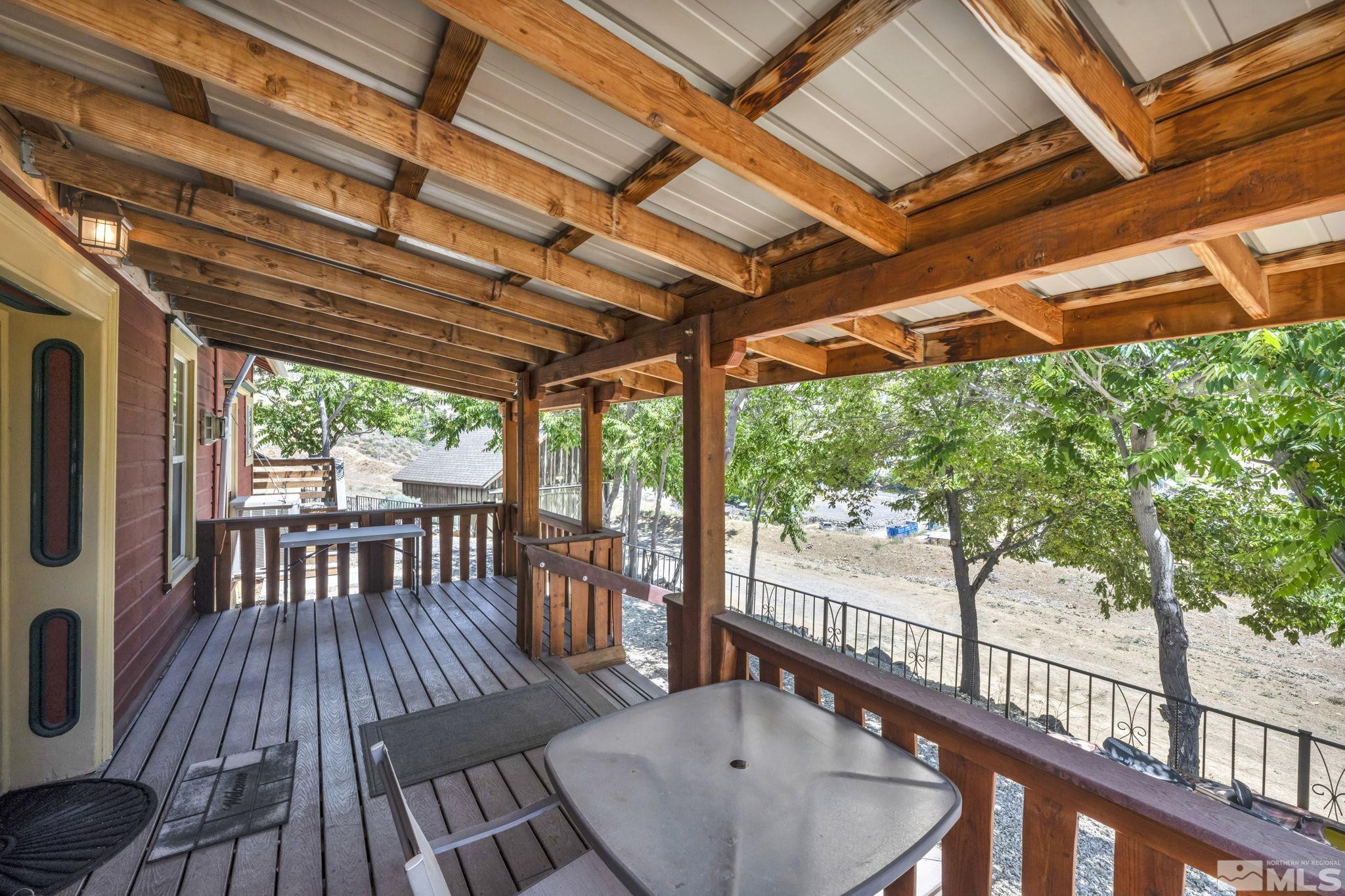 100 Pedlar Road Silver City, NV 89428 - Photo 4 of 65 a view of porch with seating space