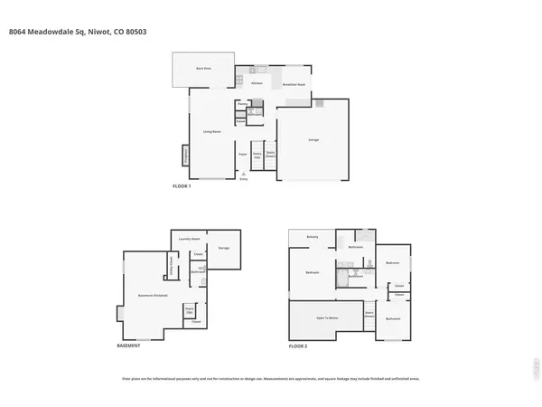 $833,000 | 8064 Meadowdale Square, Niwot, CO 80503