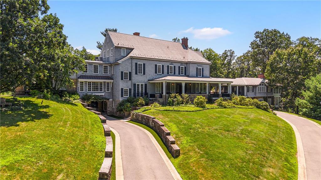 833 Blackburn Road Sewickley, PA 15143 - Photo 1 of 19 a front view of a house with swimming pool having outdoor seating