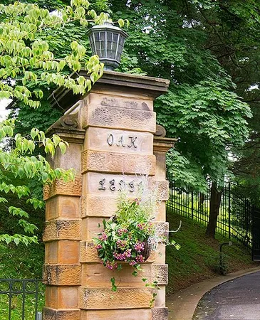 a sign that is on the side of a tree