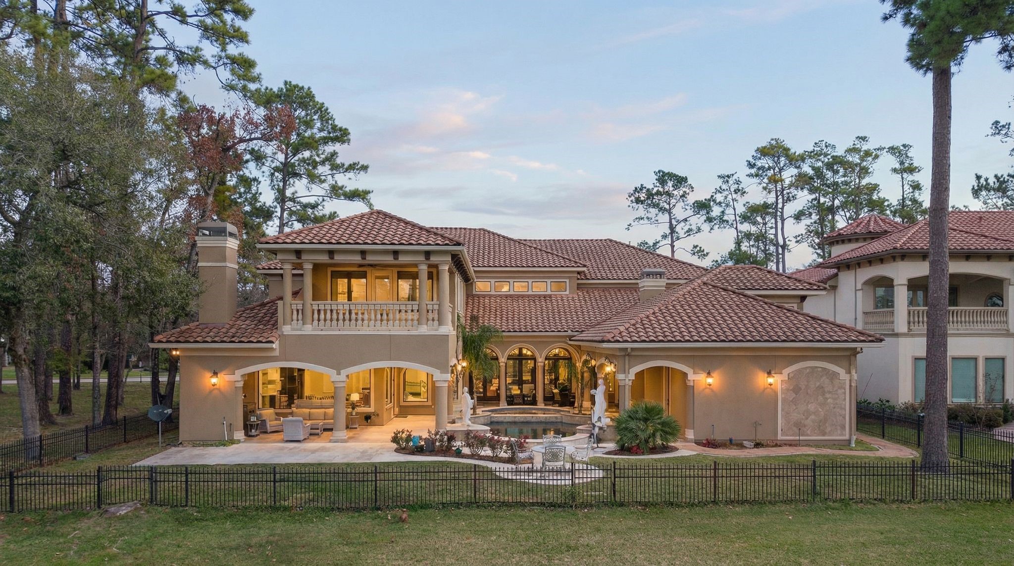 16502 Glorietta Turn Houston, TX 77068 - Photo 2 of 50 5 beds, 4 full baths, 3 half baths, 3 Garage, 1 golf cart garage, 9112 square feet