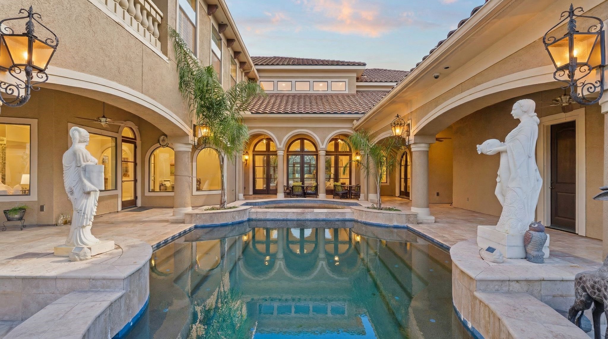 16502 Glorietta Turn Houston, TX 77068 - Photo 3 of 50 Mediterranean Style with pool/spa