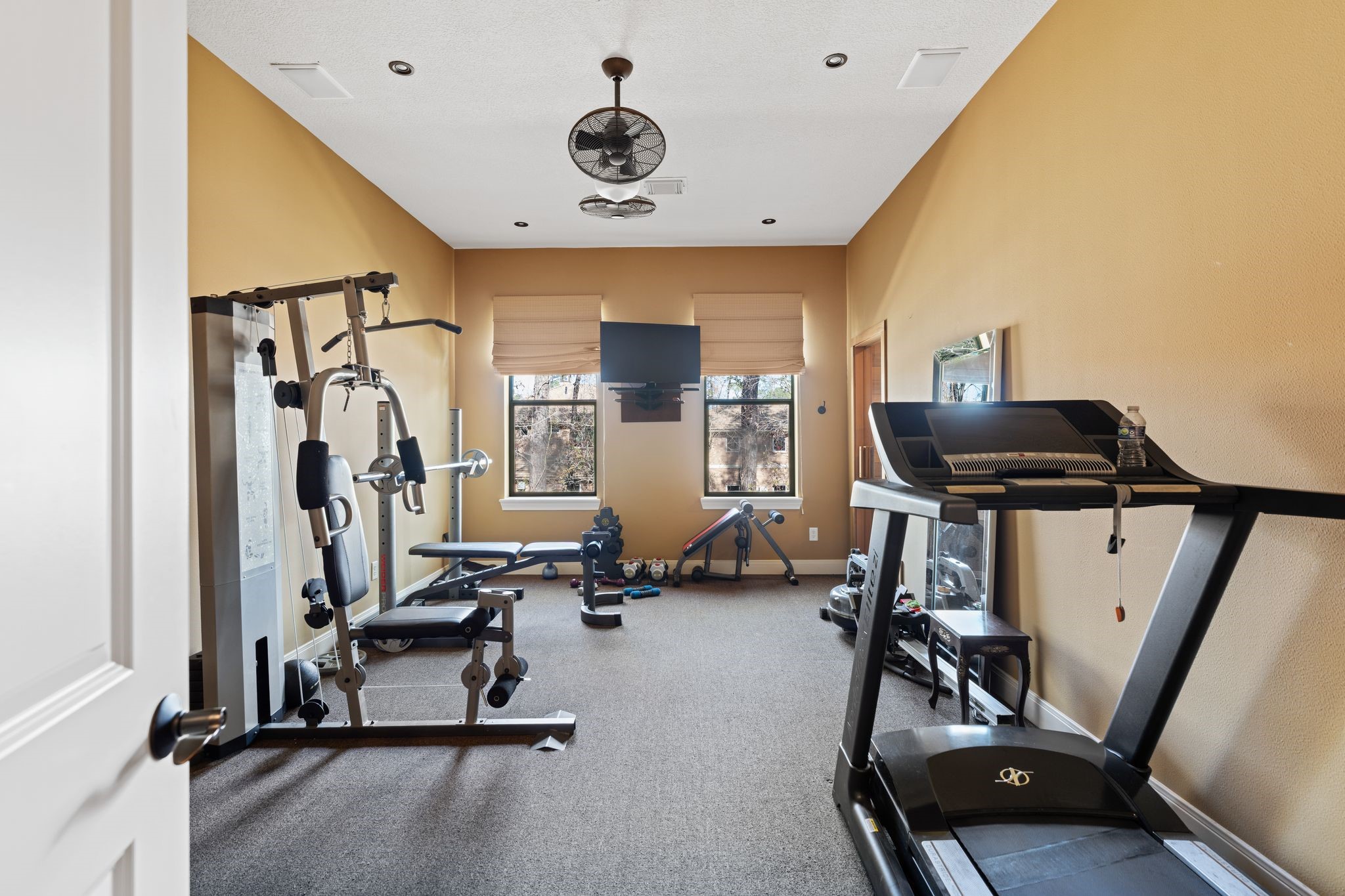 16502 Glorietta Turn Houston, TX 77068 - Photo 34 of 50 Exercise room (converted back makes 6th bedroom)