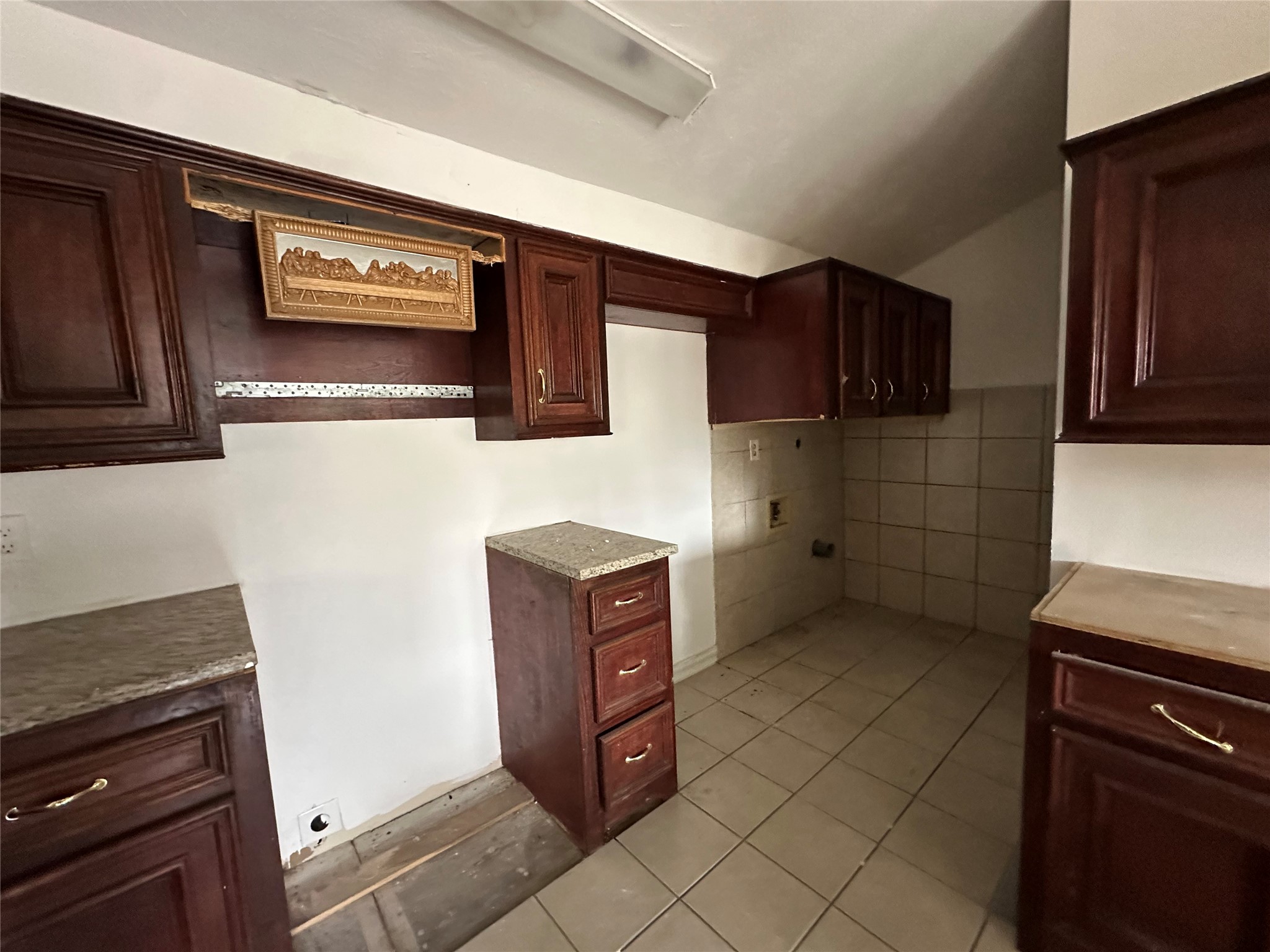 6121 Grace Lane Houston, TX 77021 - Photo 28 of 35 a kitchen with stainless steel appliances granite countertop a refrigerator and a stove top oven