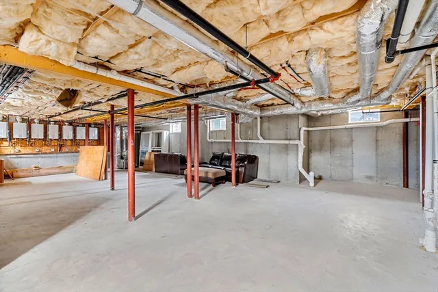 a view of a bike garage