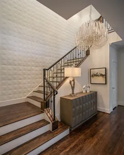 a view of entryway and hall