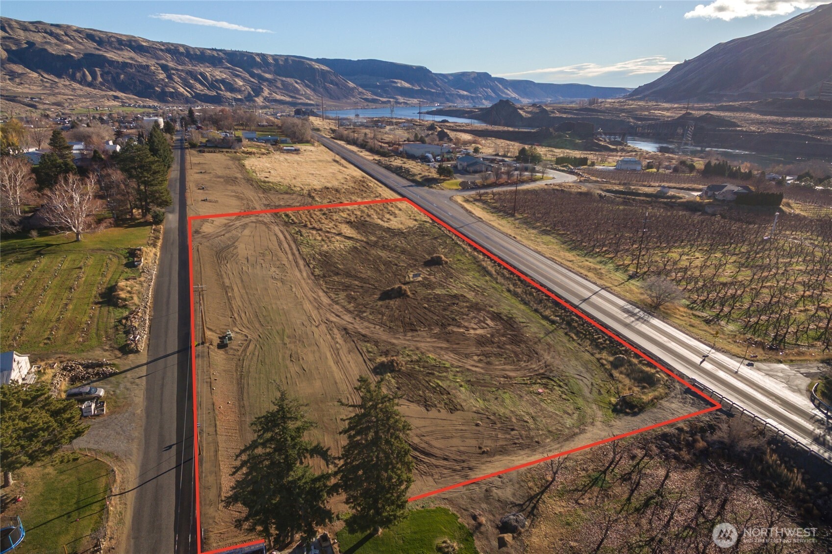 a view of a lake from a balcony