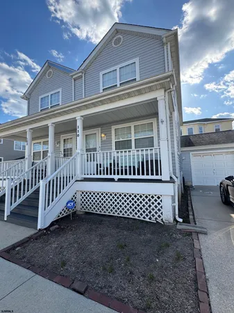 a view of a house with a deck