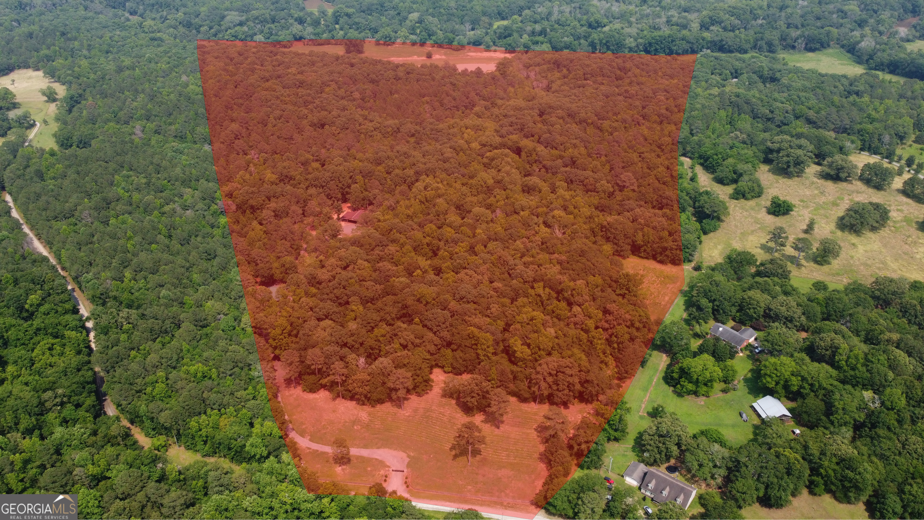 1520 Marshall Wilkes Road Watkinsville, GA 30677 - Photo 14 of 47 an aerial view of a house