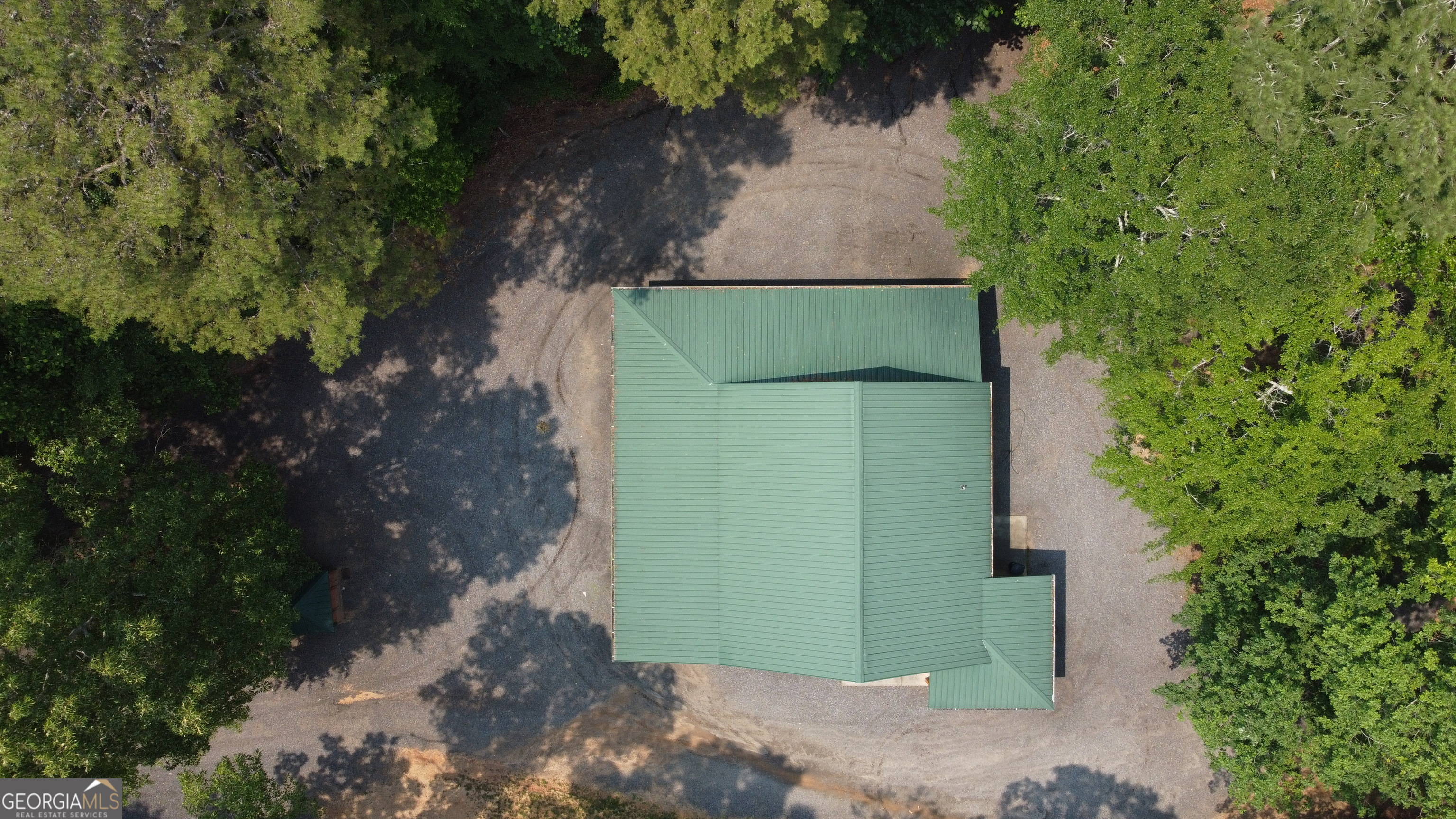 1520 Marshall Wilkes Road Watkinsville, GA 30677 - Photo 21 of 47 an aerial view of a house with a yard