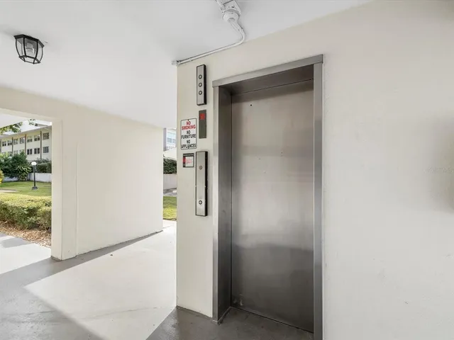 a view of a hallway with interior of the house