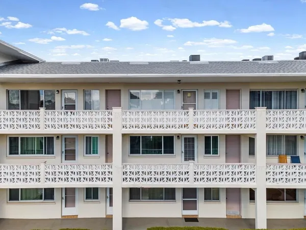 a front view of a house with balcony