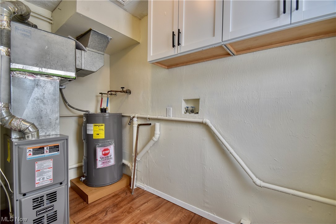1512 Hubbard Road Madison, OH 44057 - Photo 14 of 27 Utility room with electric water heater