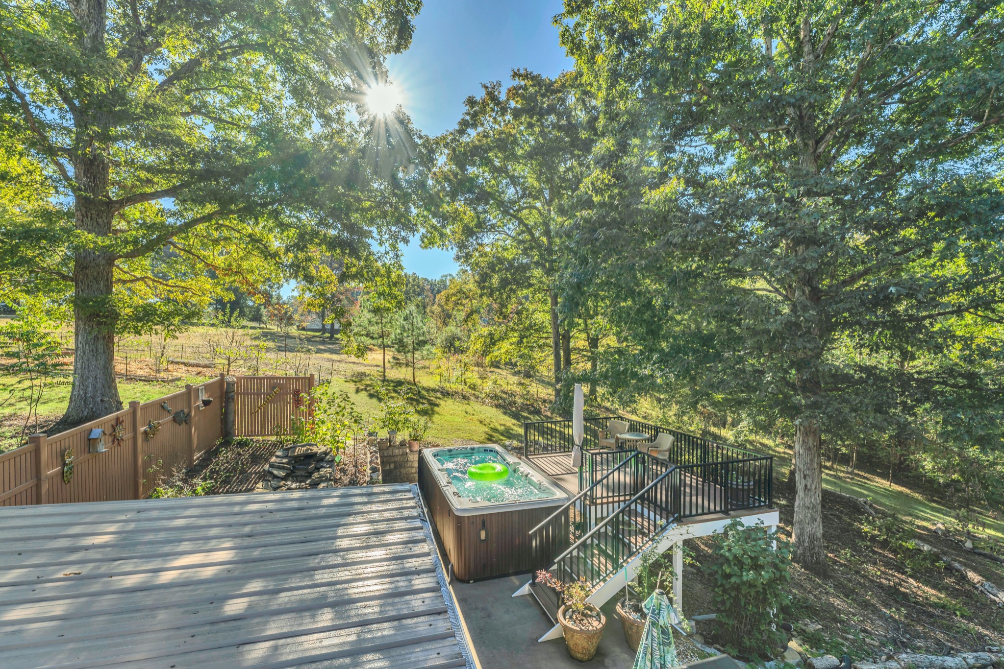 1475 Petty Road White Bluff, TN 37187 - Photo 20 of 55 a view of a patio with table and chairs and potted plants