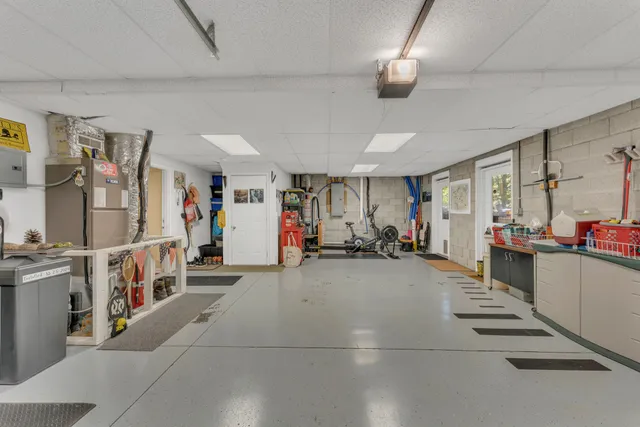 a view of livingroom with furniture and a window