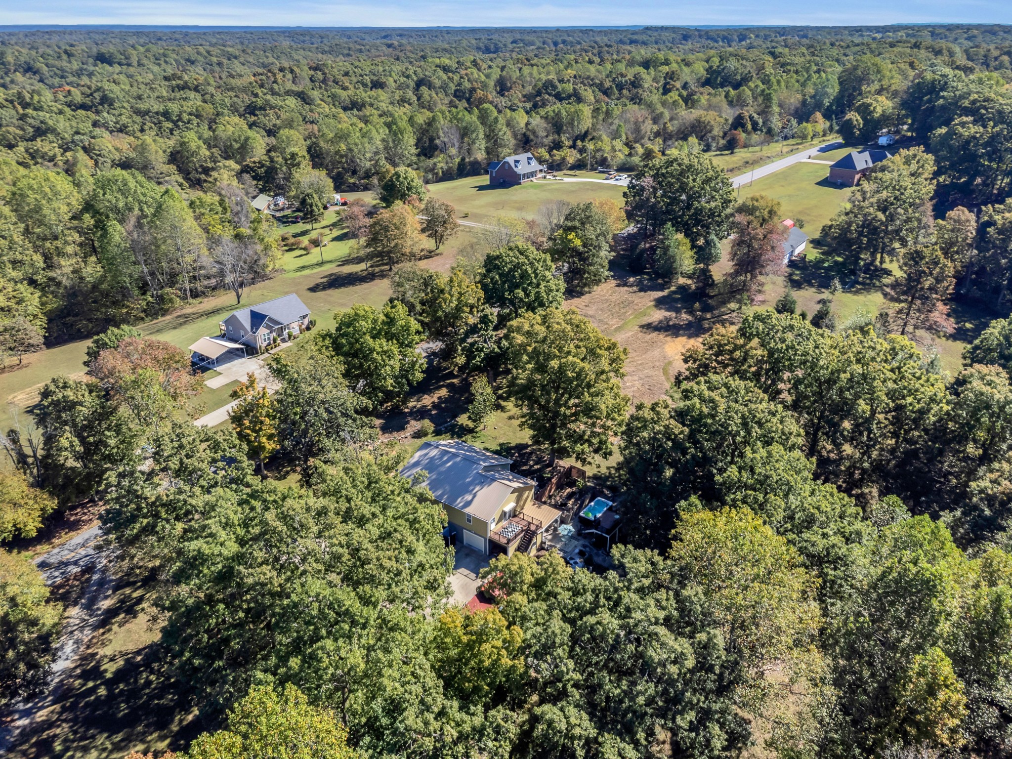 1475 Petty Road White Bluff, TN 37187 - Photo 50 of 55 an aerial view of residential house with outdoor space
