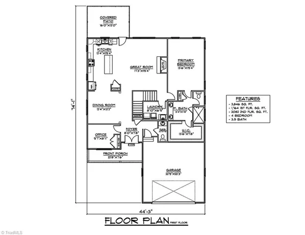 $599,900 | 8430 Fairgrove Church Road, Browns Summit, NC 27214