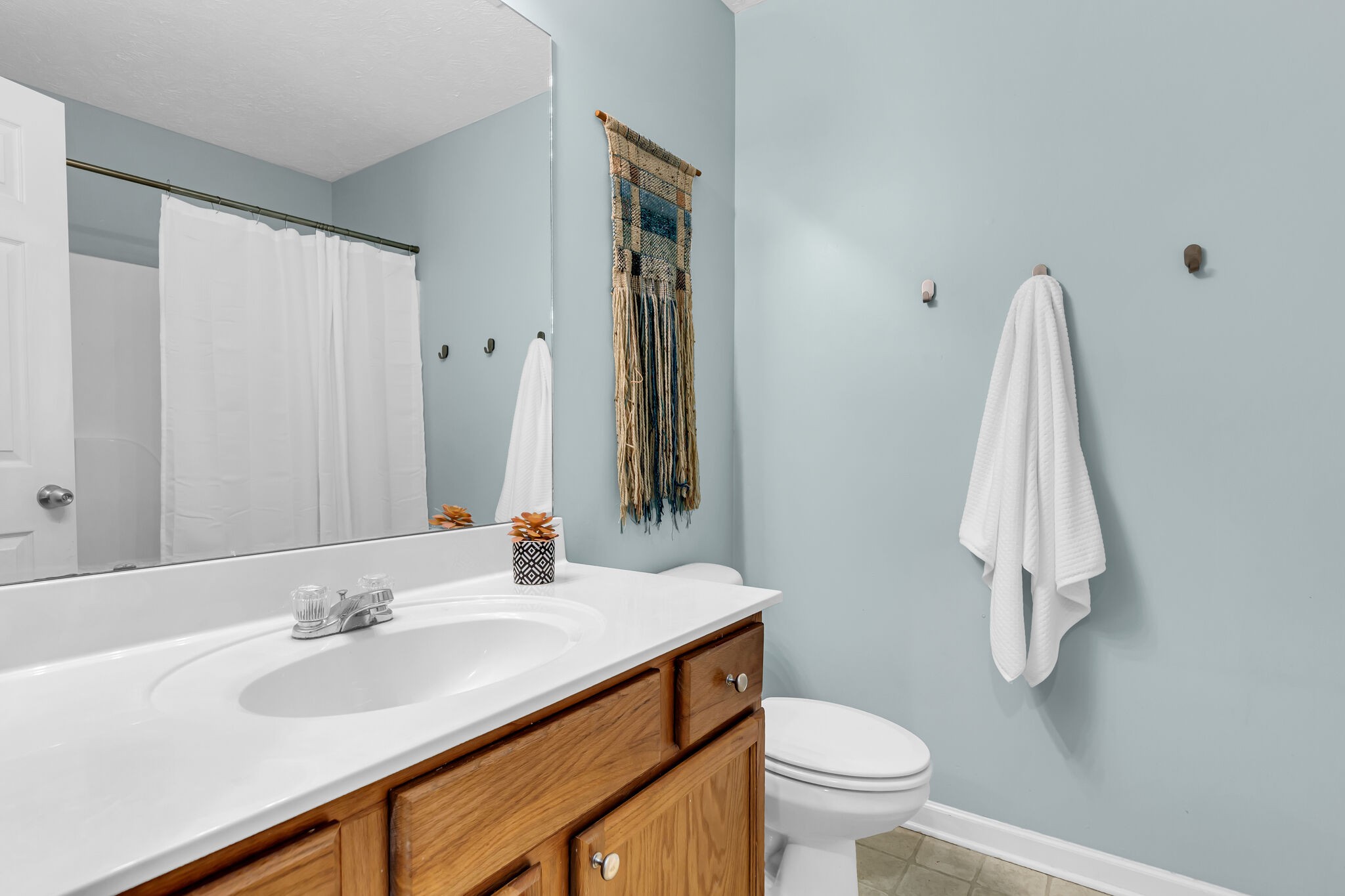 4026 Deer Run Trace Spring Hill, TN 37174 - Photo 23 of 29 a bathroom with a sink toilet and a mirror