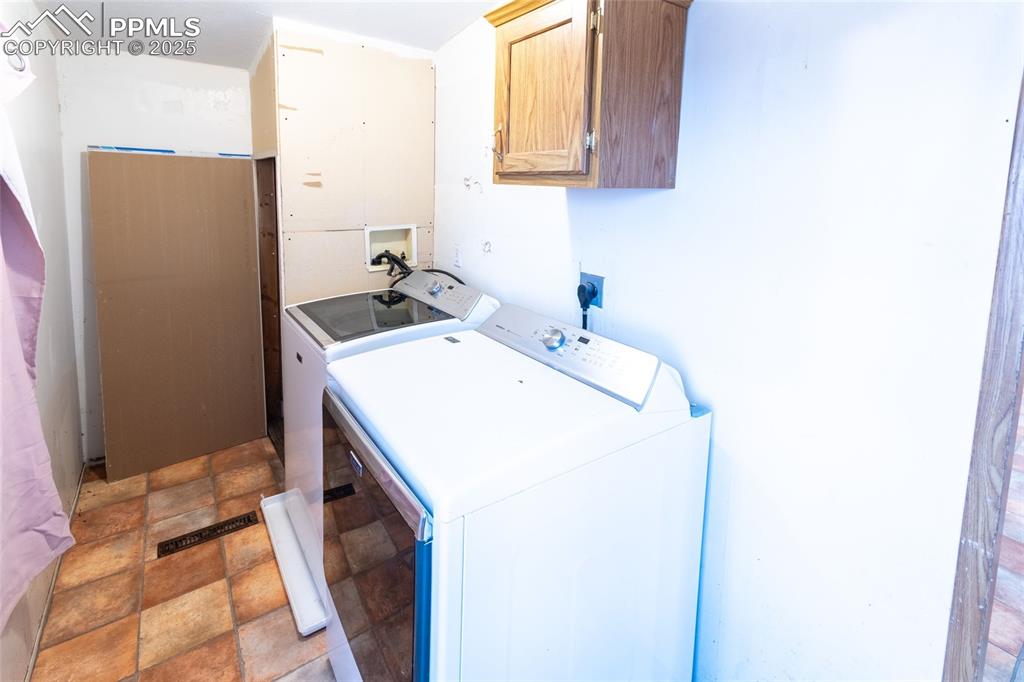 7940 Edison Road Yoder, CO 80864 - Photo 30 of 38 a utility room with dryer and washer