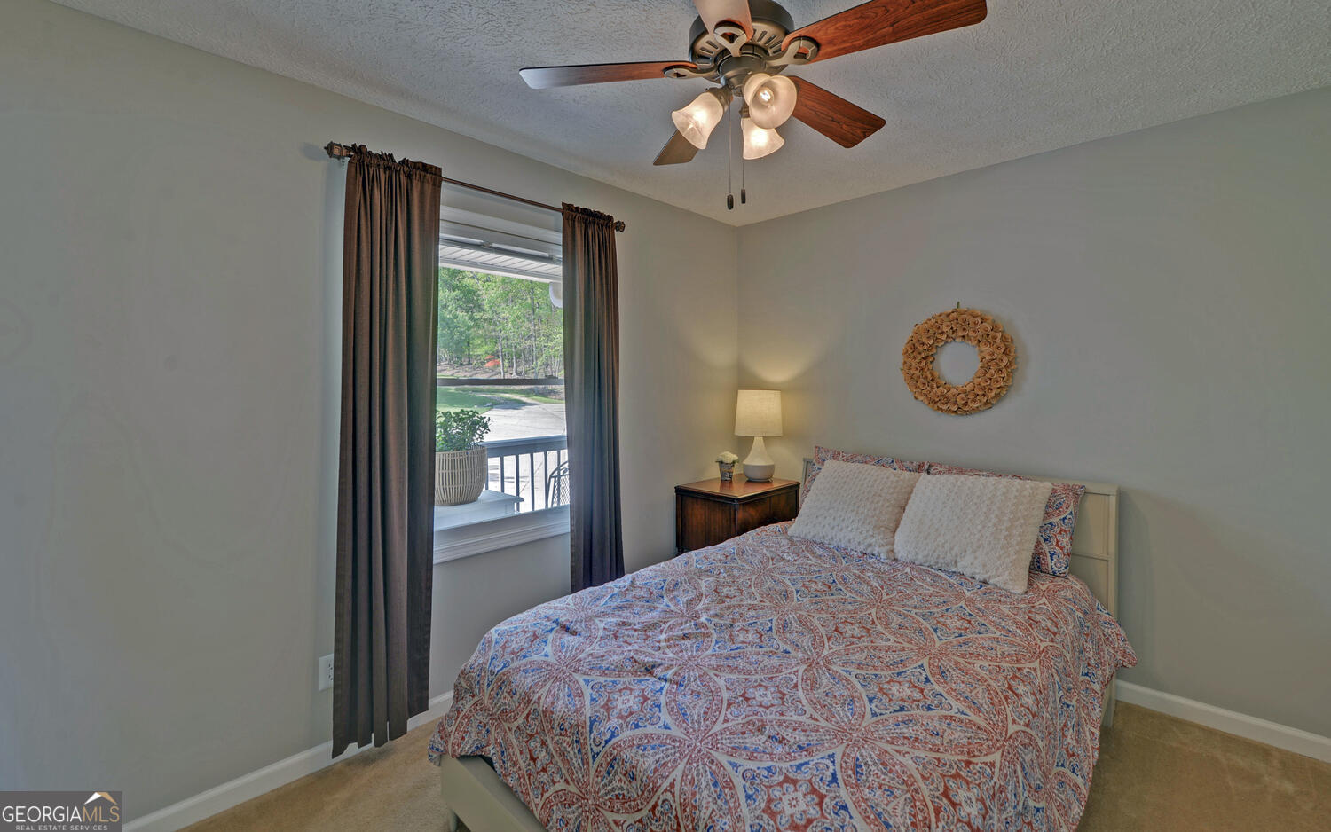 809 Glenn Ferry Road Fair Play, SC 29643 - Photo 42 of 78 a bedroom with a large bed and a window