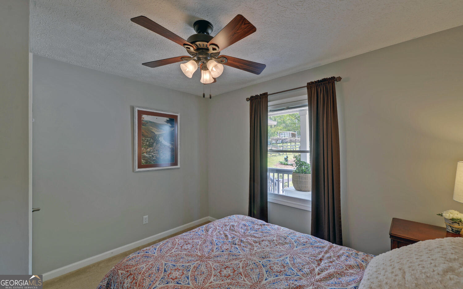 809 Glenn Ferry Road Fair Play, SC 29643 - Photo 44 of 78 a bedroom with a large bed and a window