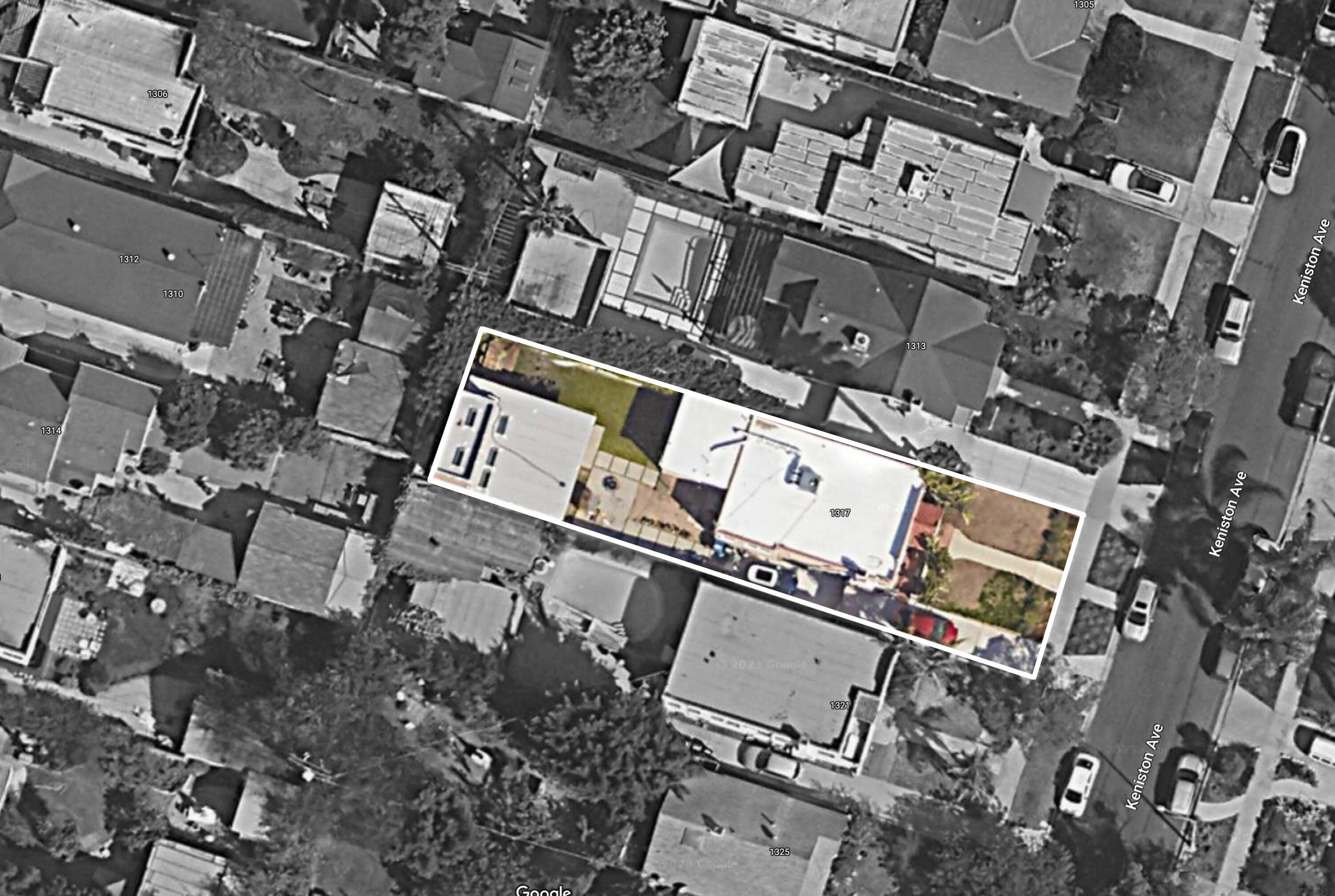 1317 Keniston Avenue Los Angeles, CA 90019 - Photo 56 of 57 Aerial