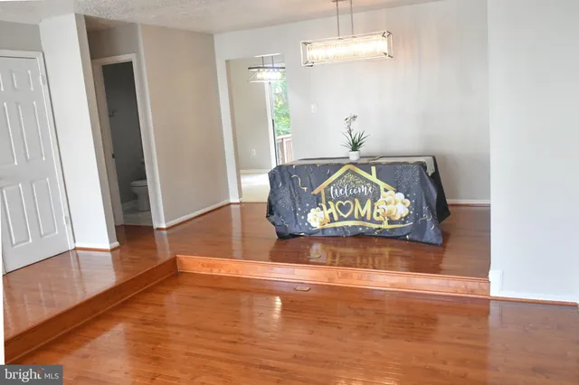 a view of a room with stair