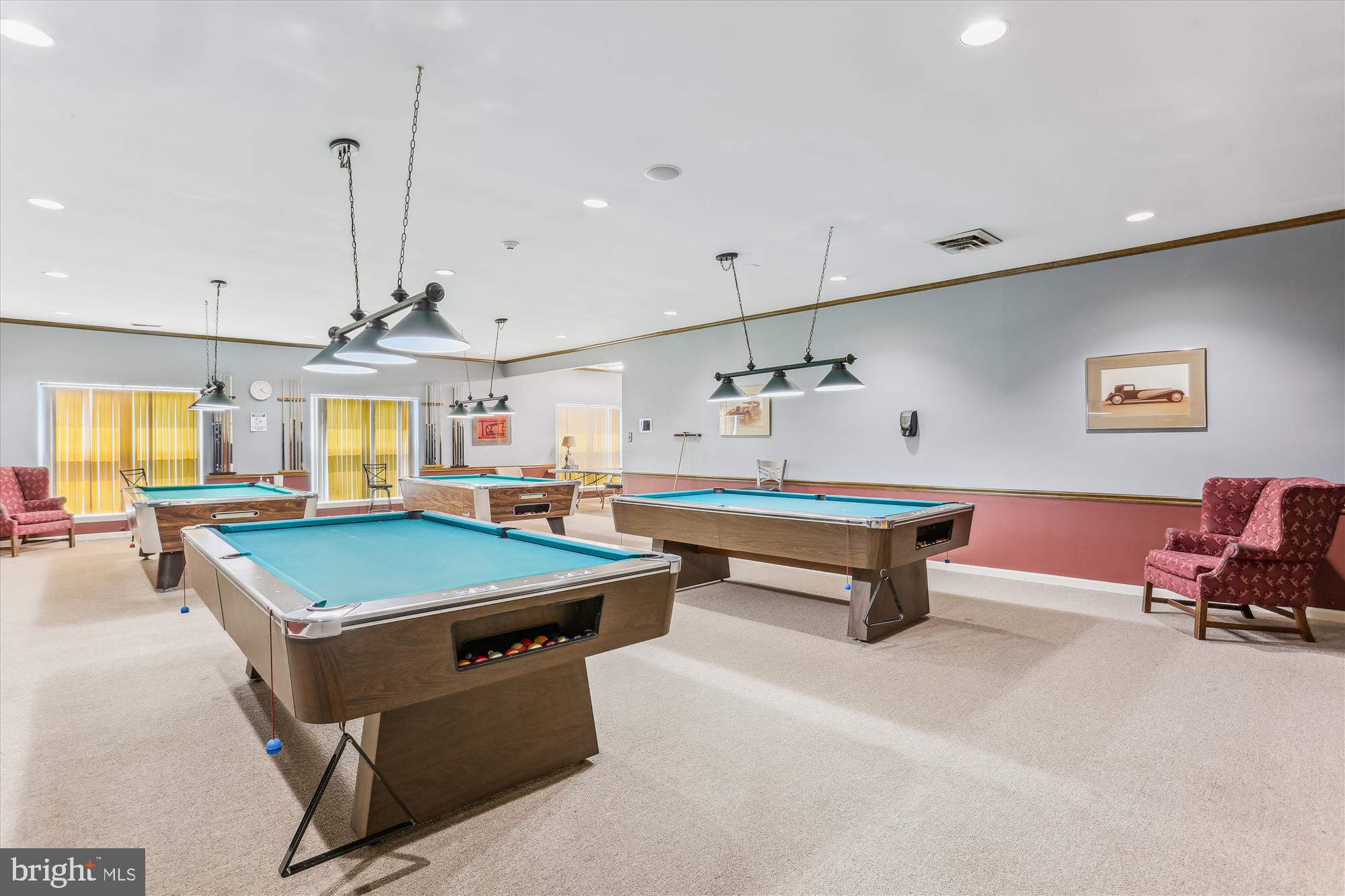 7040 Basswood Road, Unit 11 Frederick, MD 21703 - Photo 34 of 41 Crestwood Village billiards and game room