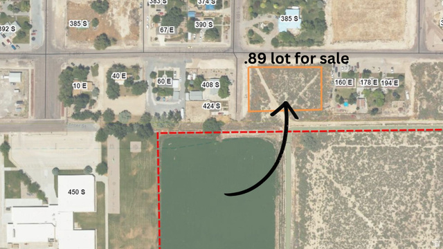 100 East 400th Street South Delta, UT 84624 - Photo 5 of 14 Aerial Parcel Map. Displaying a .89-acre lot available for acquisition