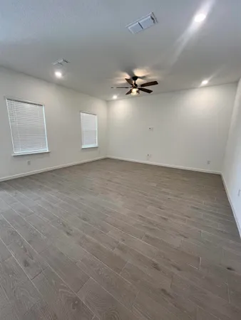 an empty room with a empty space