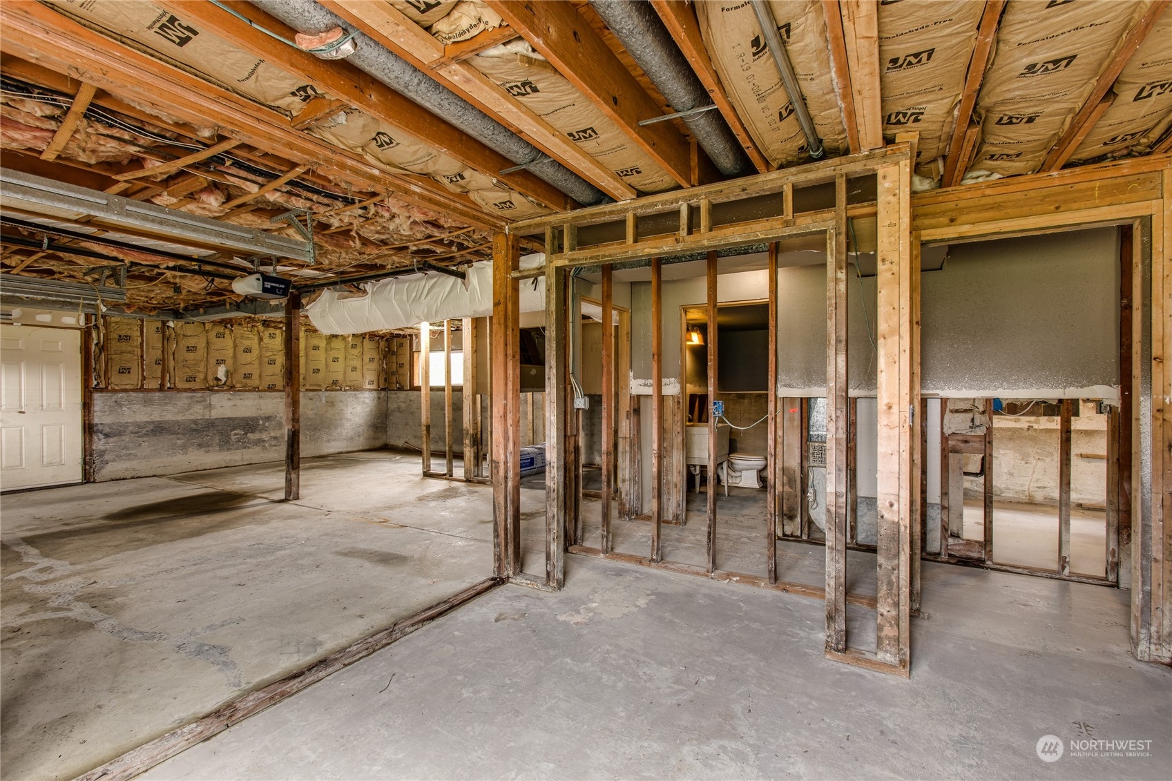 8130 Gillies Road Everson, WA 98247 - Photo 18 of 39 a view of a room with wooden walls