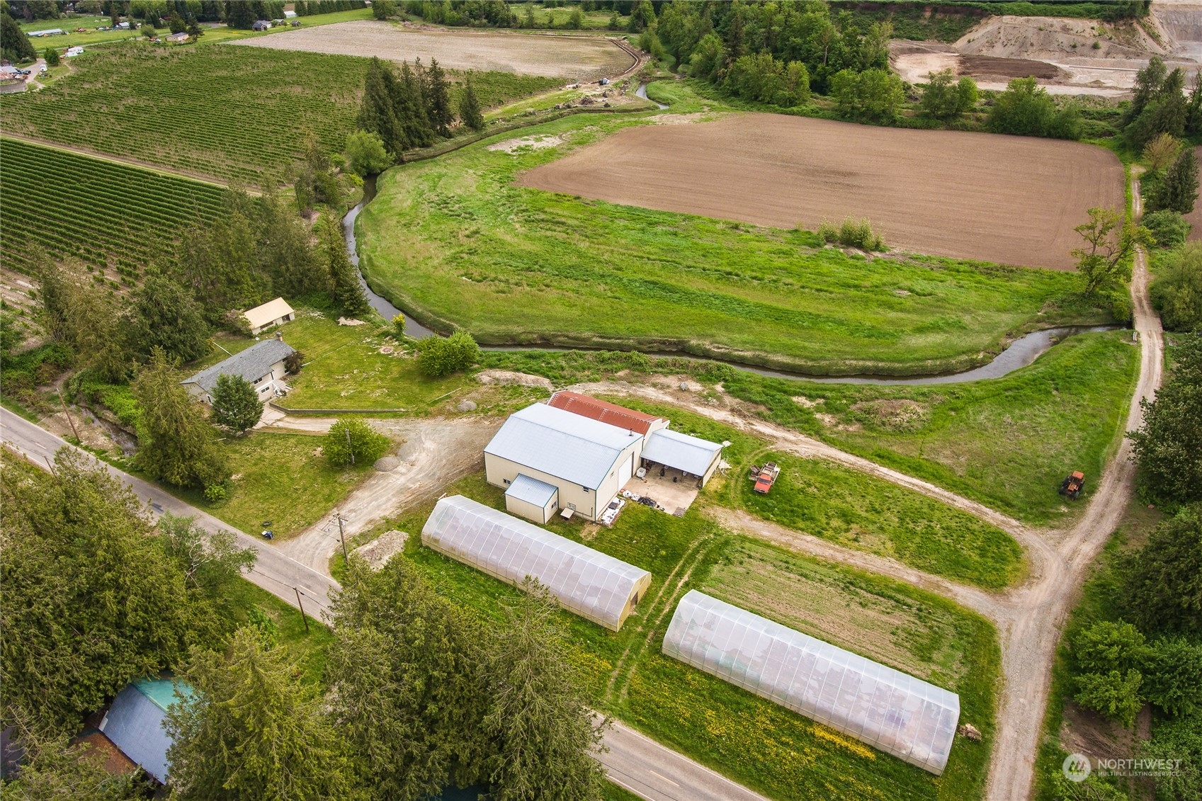 8130 Gillies Road Everson, WA 98247 - Photo 36 of 39 an aerial view of a pool