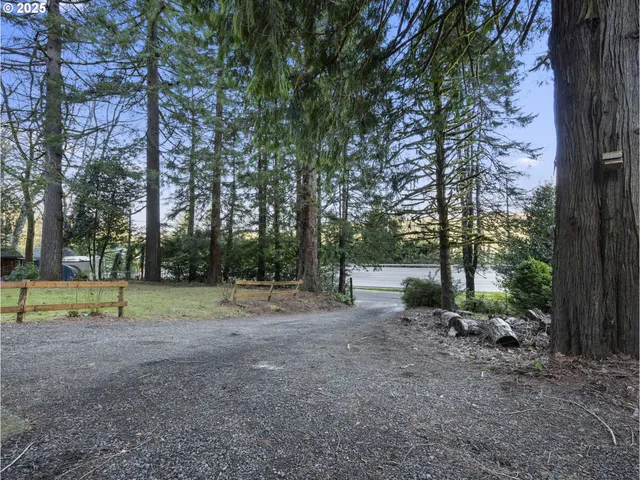 a view of outdoor space with trees