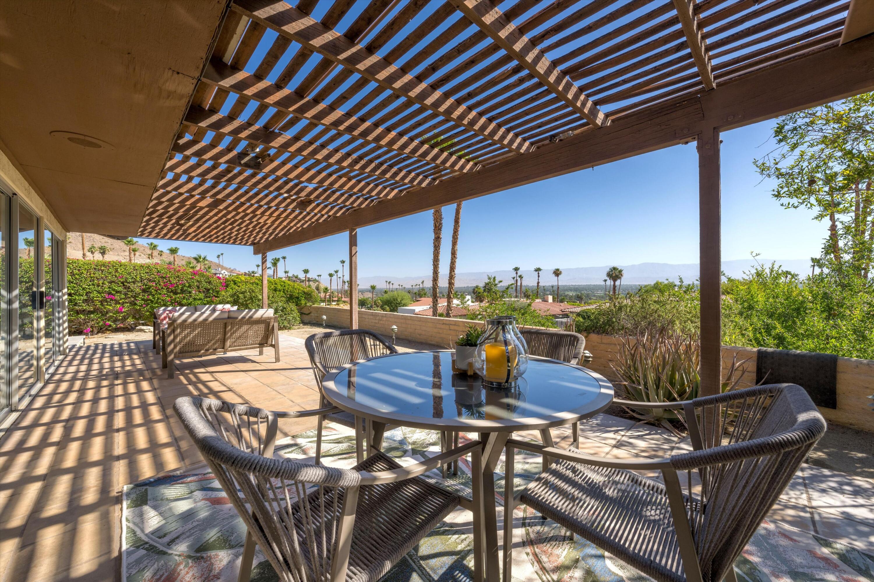 40270 Paseo Del Rey Rancho Mirage, CA 92270 - Photo 6 of 41 a view of outdoor space yard deck patio and outdoor seating