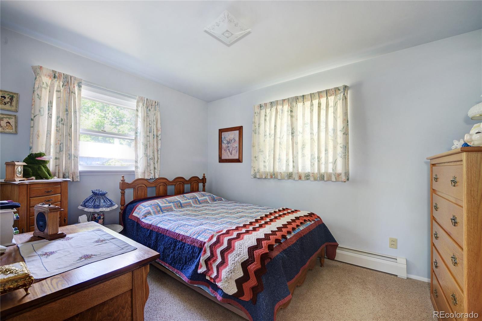 4405 Agate Road Boulder, CO 80304 - Photo 15 of 40 a bedroom with two beds and a window