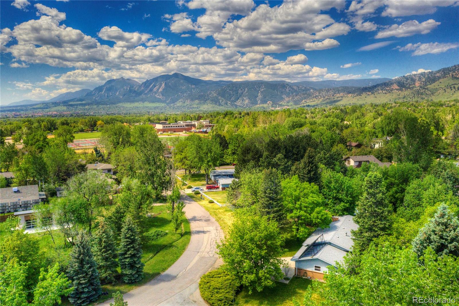 4405 Agate Road Boulder, CO 80304 - Photo 39 of 40 a view of a yard with swimming pool