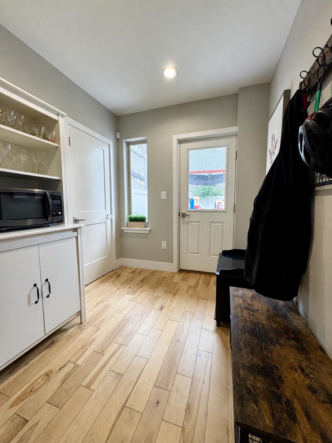 1217 LeCount Street Philadelphia, PA 19121 - Photo 9 of 29 Brigh functional mudroom by rear exit & 1/2 Bath
