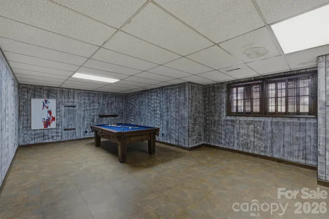 a area with furniture and window