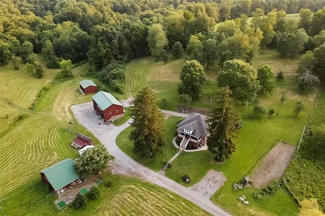 a view of a lake with a mountain