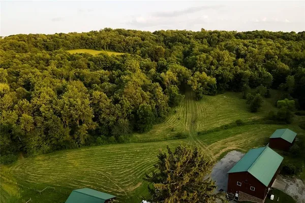 a view of a city with ocean view